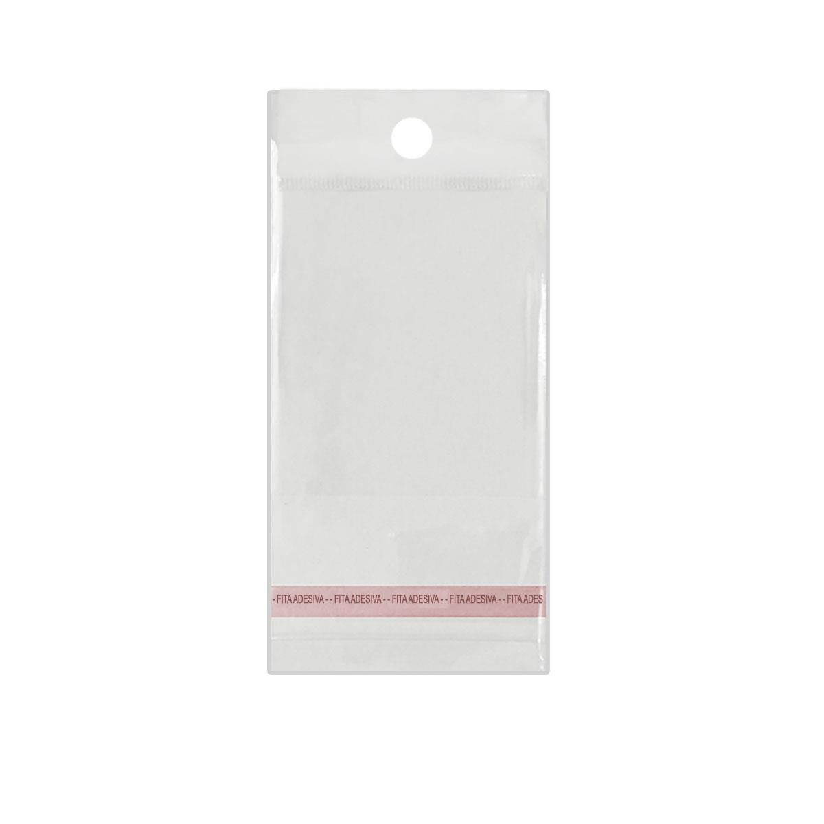 Saquinho Adesivo com Solapa 5x7 Pct com 100 un