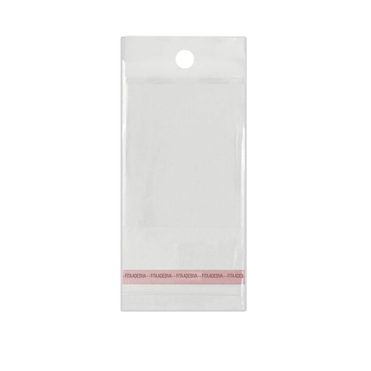 Saquinho Adesivo Com Solapa 5x8 Pct com 100 un