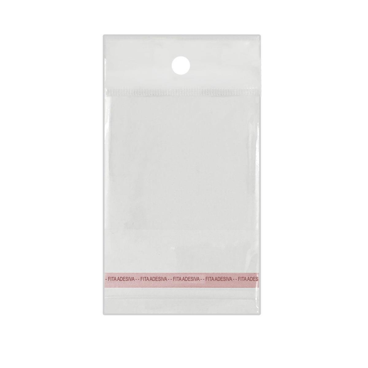 Saquinho Adesivo com Solapa 7,5x10 Pct com 100 un