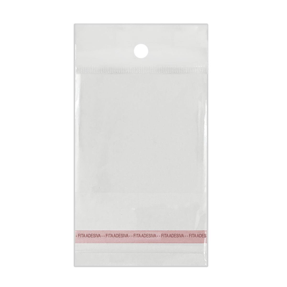 Saquinho Adesivo com Solapa 9x13 Pct com 100 un