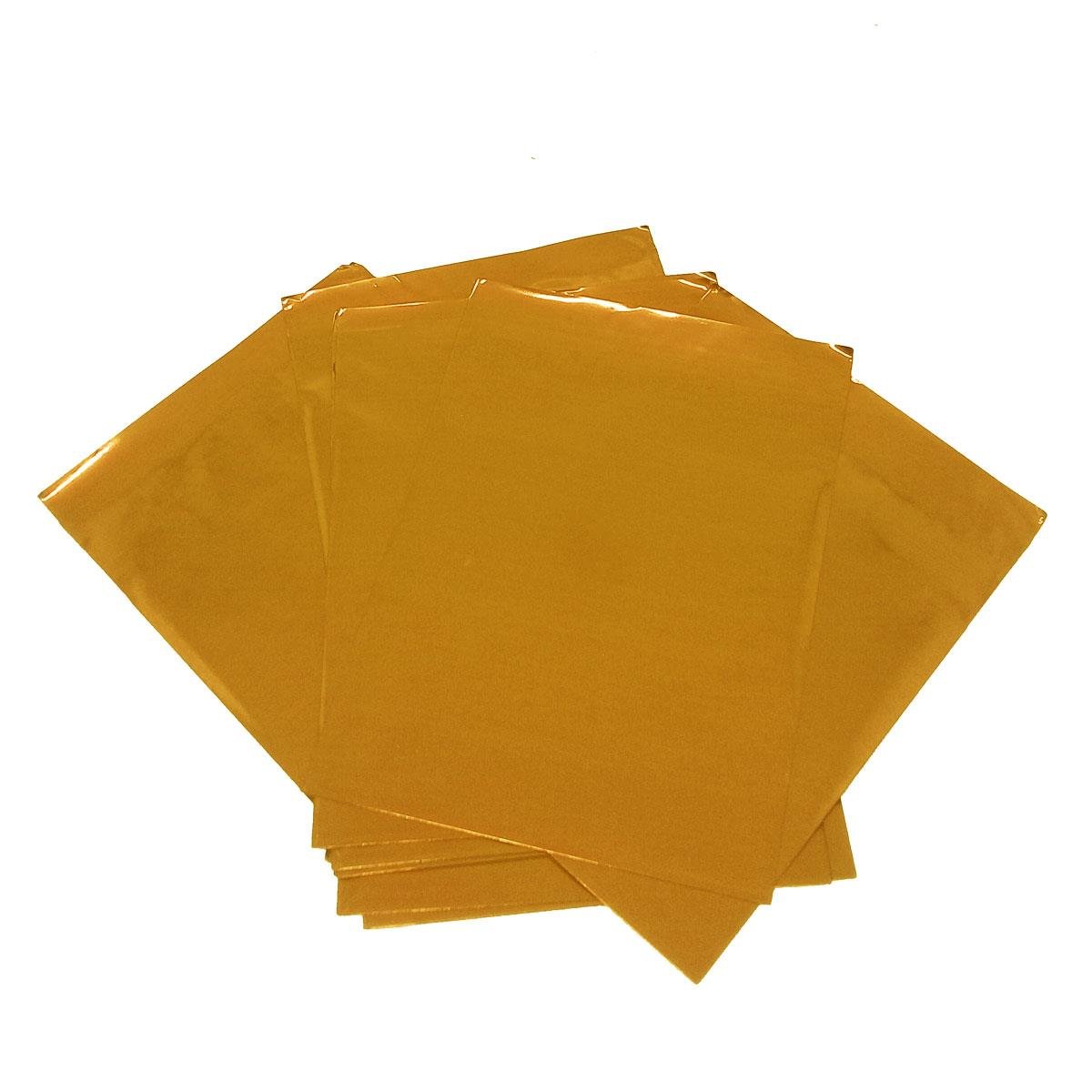 Saquinho Adesivo Metalizado 8x8cm Pct 50 un