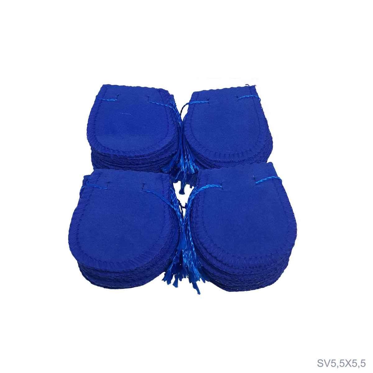 Saquinho De Veludo Jarra Baby 5,5X5,5 Pct 100 - Sob Encomenda