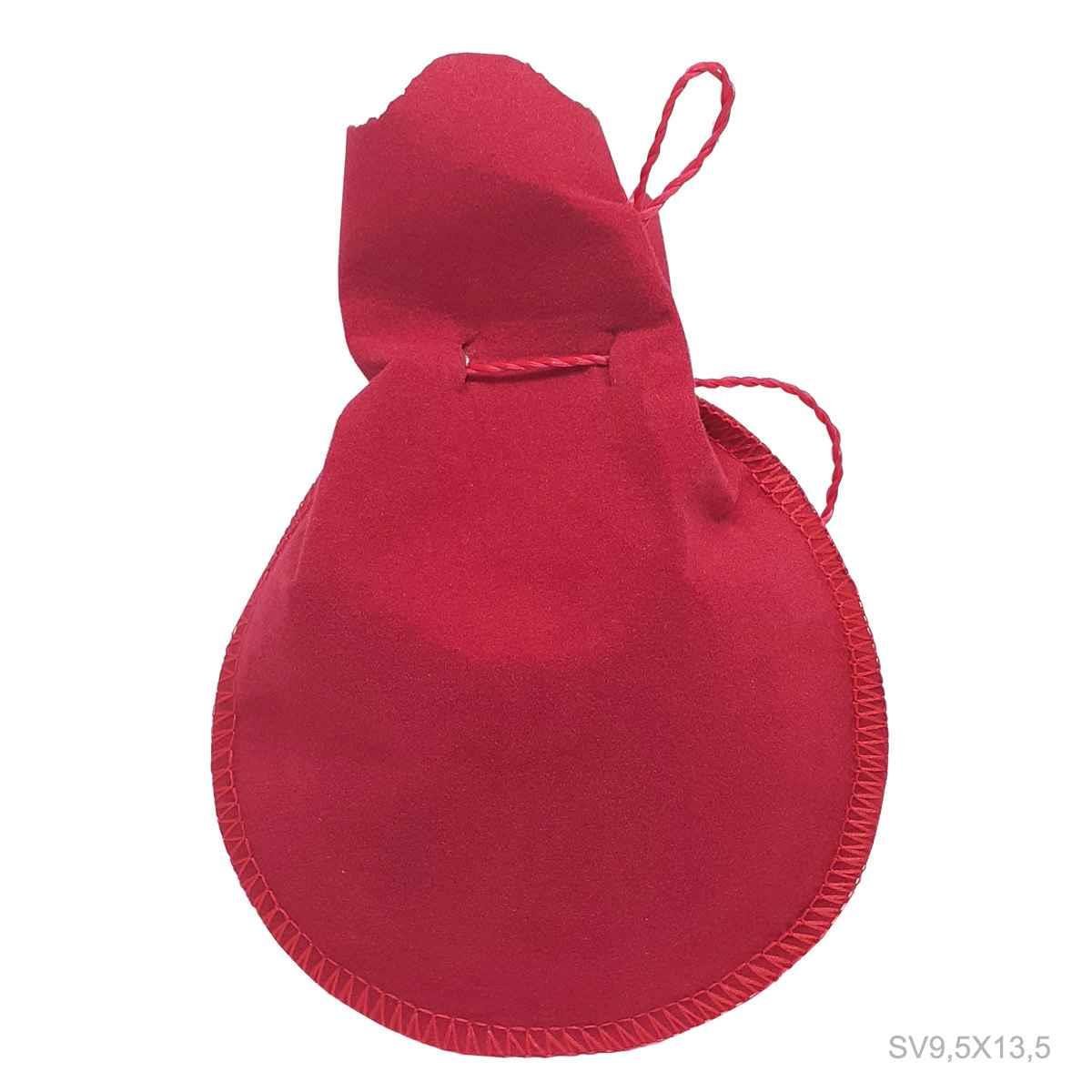 Saquinho De Veludo Jarra GG 9,5X13,5 Pct50 - Sob Encomenda