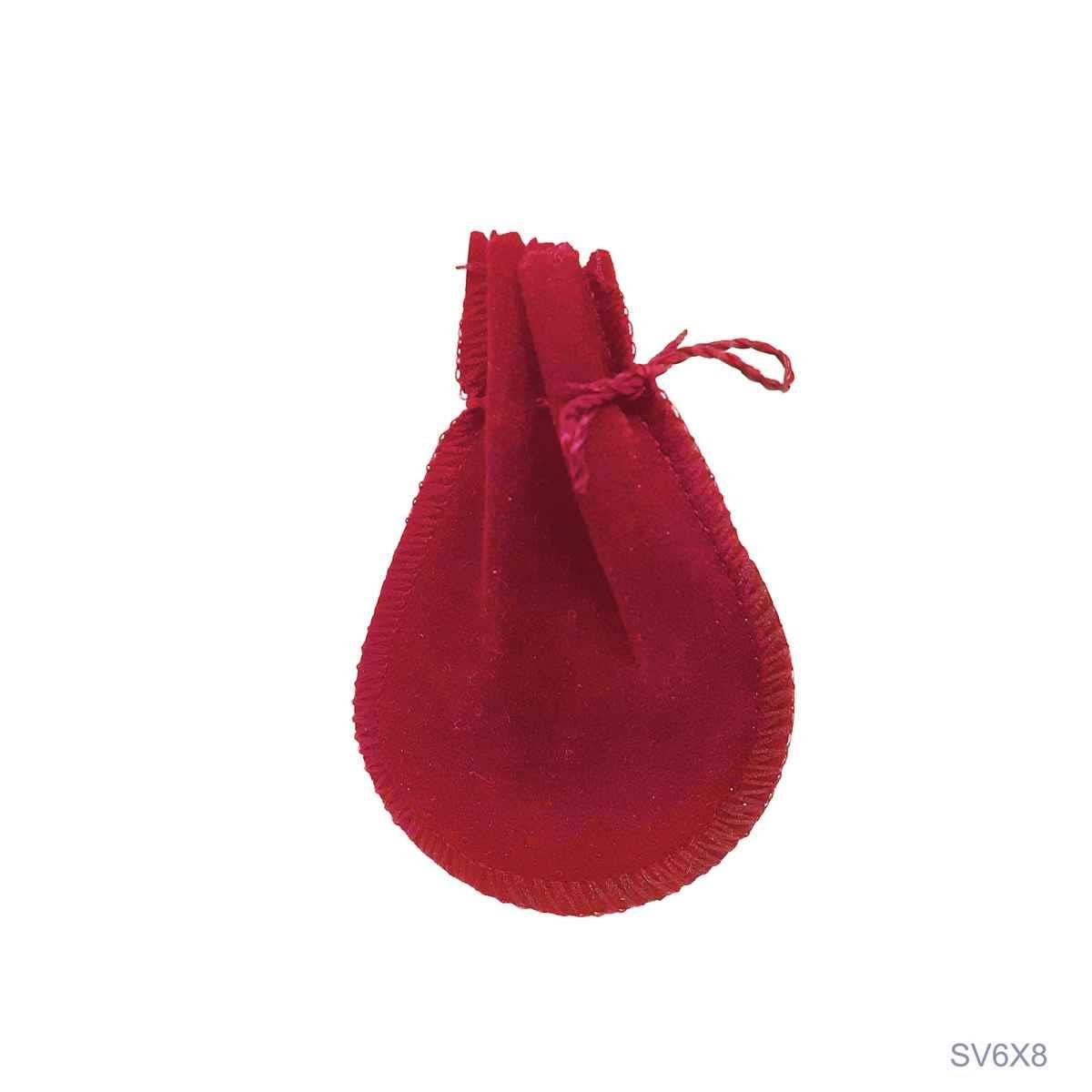 Saquinho De Veludo Jarra Médio 6X8 Pct50 - Sob Encomenda