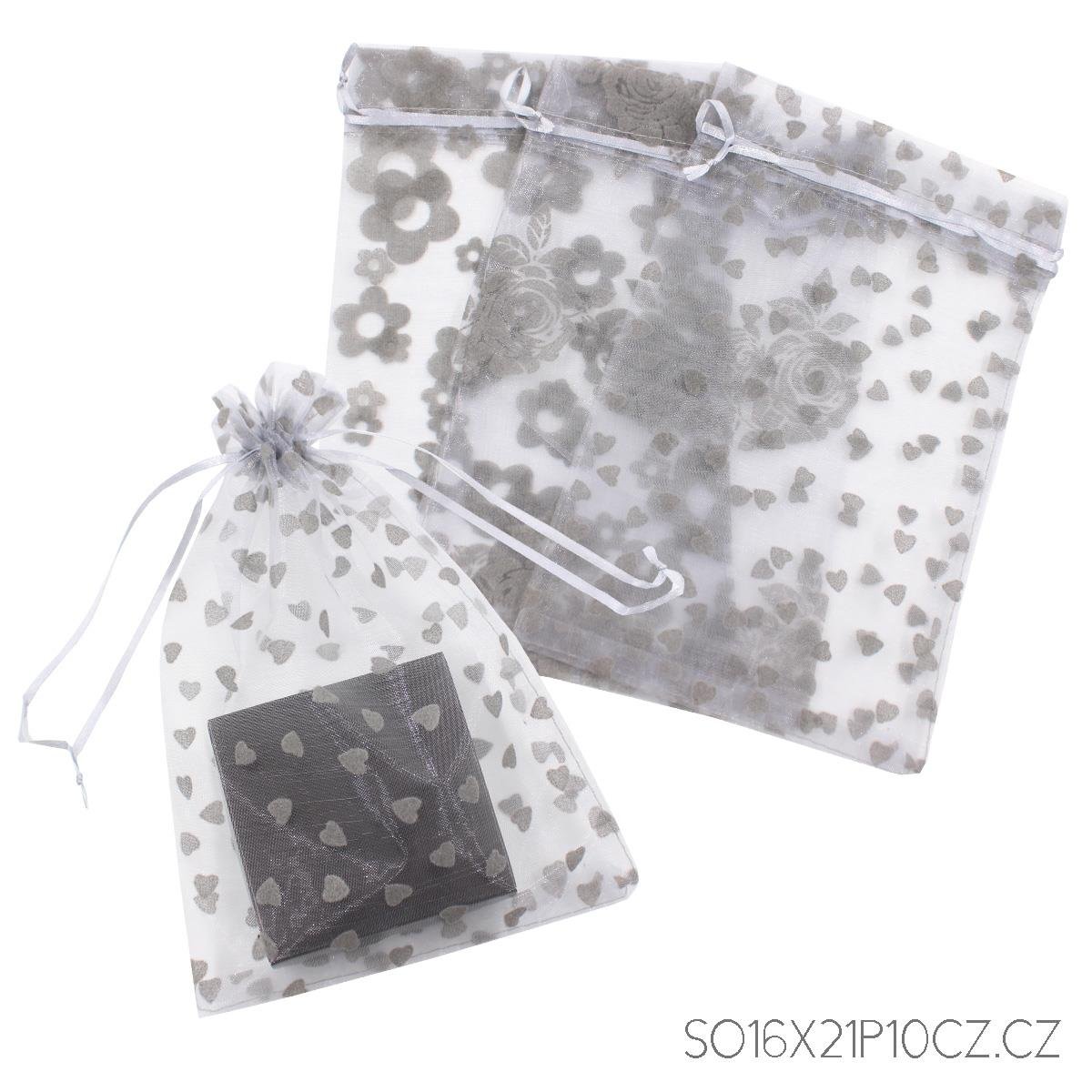 Saquinhos Organza 16x21 cm Pacote com 10 Unidades - Verde