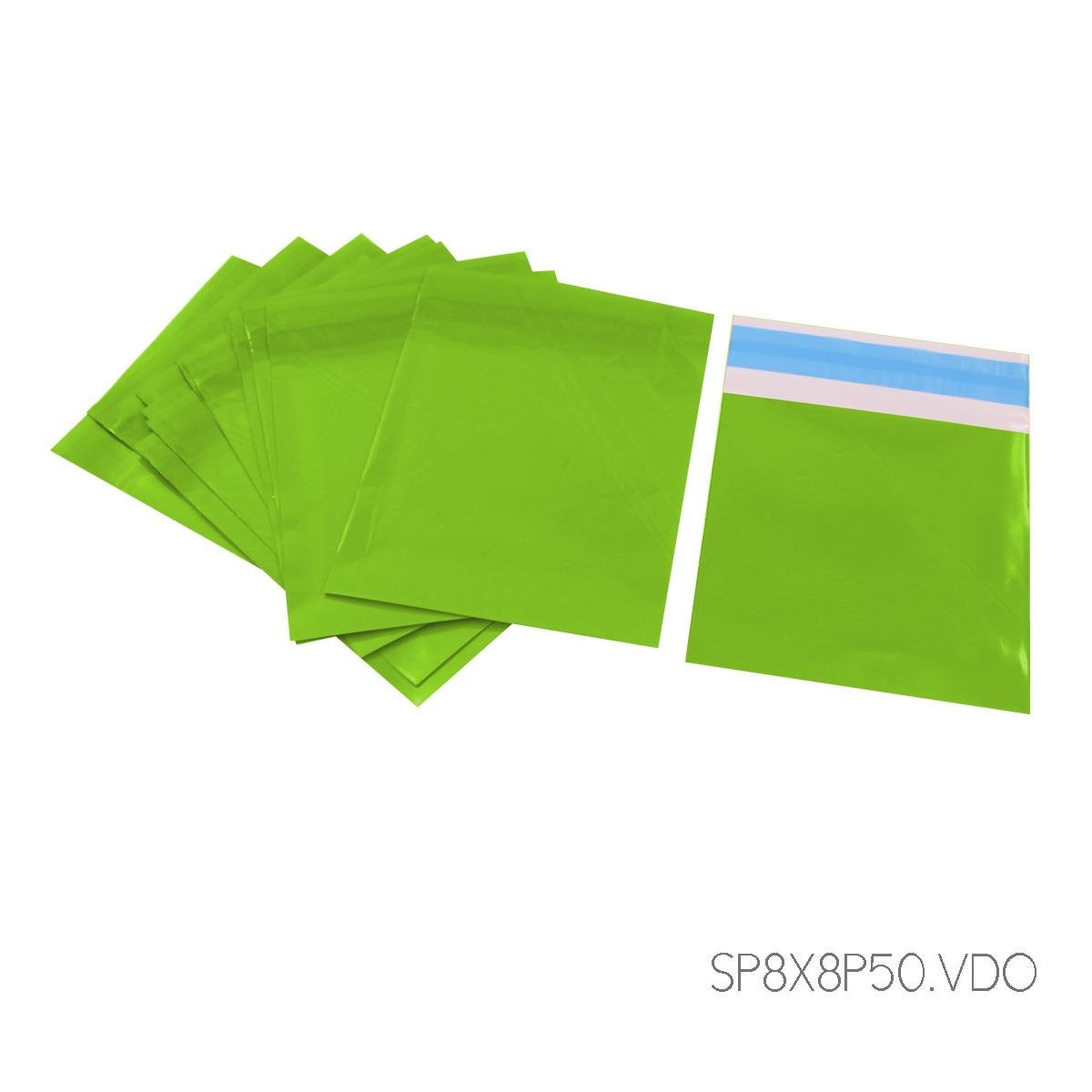 Saquinhos Perolizado 8x8cm Adesivos Cromus Pct 50 un.