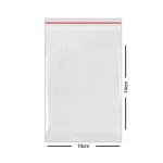 Saquinho Zipado Zip Lock 10x14 Pacote com 100 Unidades